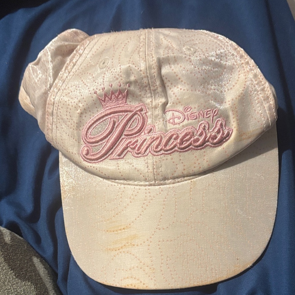 Disney Princess Light Pink Cap with Embroidery
